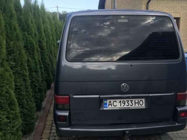 Сірий Фольксваген Transporter, об'ємом двигуна 2.5 л та пробігом 316 тис. км за 5800 $, фото 2 на Automoto.ua