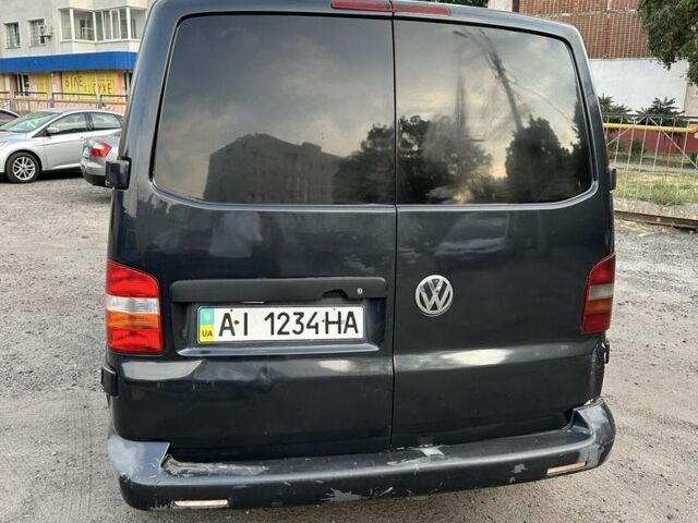 Серый Фольксваген Transporter, объемом двигателя 2.5 л и пробегом 470 тыс. км за 6100 $, фото 5 на Automoto.ua