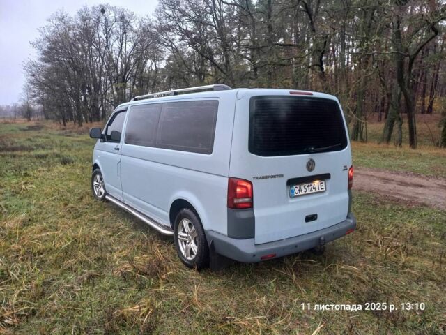 Серый Фольксваген Transporter, объемом двигателя 2.5 л и пробегом 302 тыс. км за 6800 $, фото 5 на Automoto.ua