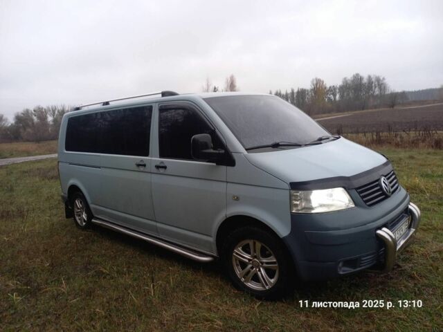 Серый Фольксваген Transporter, объемом двигателя 2.5 л и пробегом 302 тыс. км за 6800 $, фото 1 на Automoto.ua