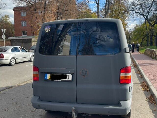 Серый Фольксваген Transporter, объемом двигателя 1.9 л и пробегом 230 тыс. км за 4700 $, фото 3 на Automoto.ua