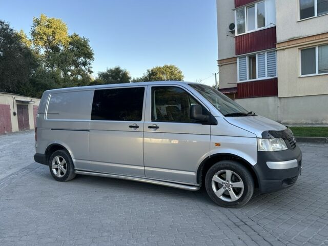 Серый Фольксваген Transporter, объемом двигателя 2.5 л и пробегом 215 тыс. км за 8700 $, фото 13 на Automoto.ua