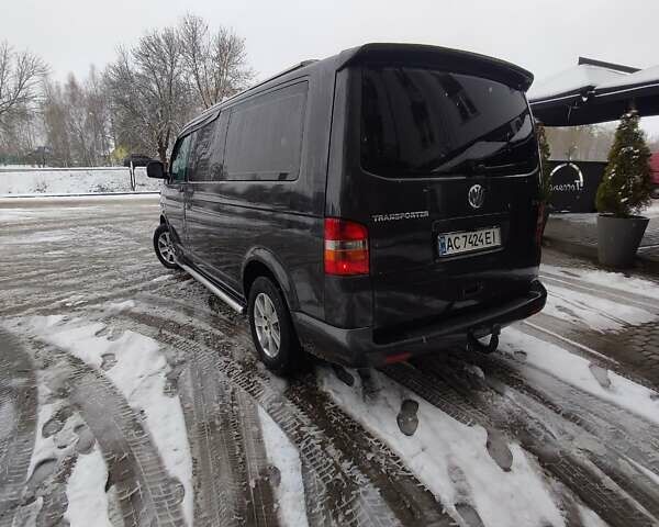 Сірий Фольксваген Transporter, об'ємом двигуна 2.5 л та пробігом 640 тис. км за 8200 $, фото 6 на Automoto.ua
