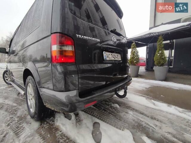Сірий Фольксваген Transporter, об'ємом двигуна 2.5 л та пробігом 640 тис. км за 8200 $, фото 9 на Automoto.ua