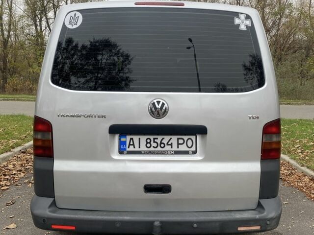 Серый Фольксваген Transporter, объемом двигателя 2.5 л и пробегом 426 тыс. км за 7800 $, фото 3 на Automoto.ua
