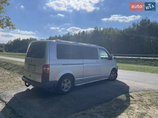 Серый Фольксваген Transporter, объемом двигателя 2.5 л и пробегом 262 тыс. км за 8300 $, фото 4 на Automoto.ua