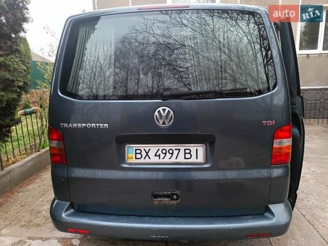 Серый Фольксваген Transporter, объемом двигателя 2.5 л и пробегом 357 тыс. км за 8200 $, фото 10 на Automoto.ua