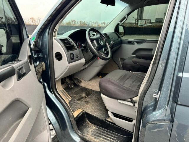 Серый Фольксваген Transporter, объемом двигателя 2.5 л и пробегом 460 тыс. км за 5500 $, фото 11 на Automoto.ua