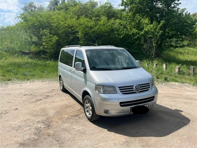 Серый Фольксваген Transporter, объемом двигателя 2.5 л и пробегом 350 тыс. км за 5700 $, фото 3 на Automoto.ua