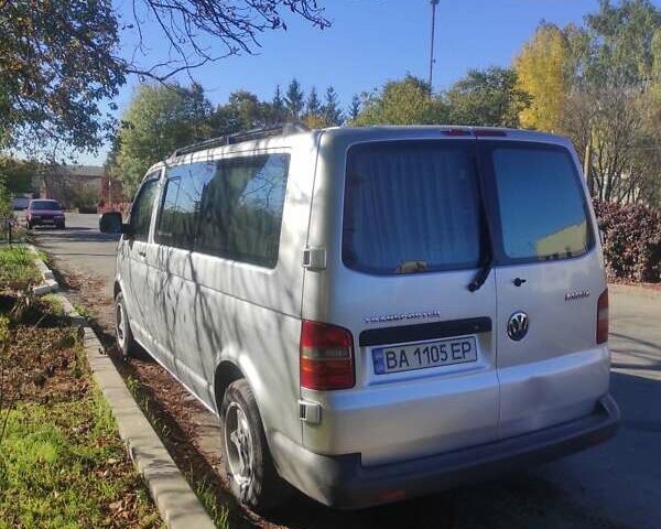 Серый Фольксваген Transporter, объемом двигателя 2.5 л и пробегом 400 тыс. км за 7700 $, фото 4 на Automoto.ua