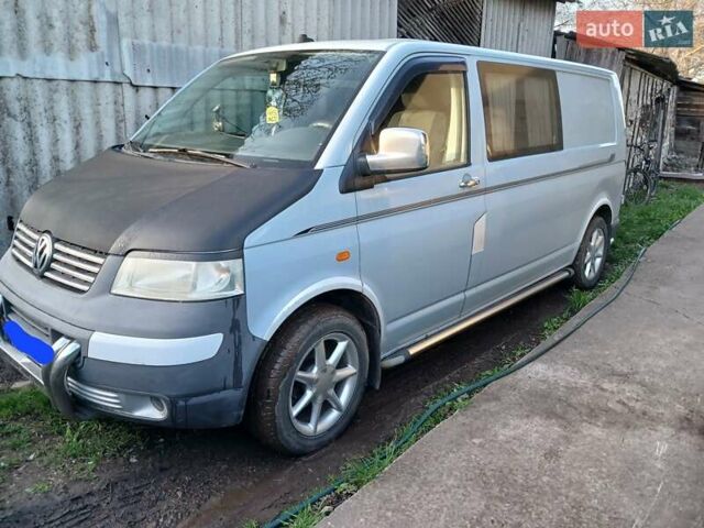 Серый Фольксваген Transporter, объемом двигателя 2.46 л и пробегом 384 тыс. км за 7000 $, фото 1 на Automoto.ua