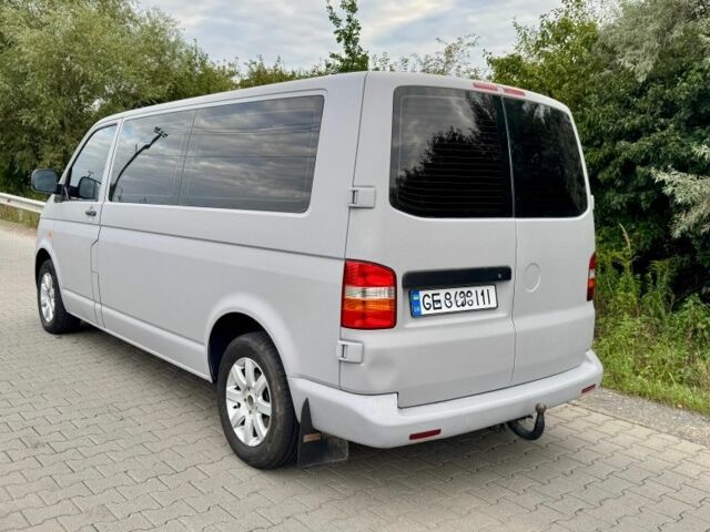 Серый Фольксваген Transporter, объемом двигателя 2.5 л и пробегом 226 тыс. км за 10700 $, фото 2 на Automoto.ua