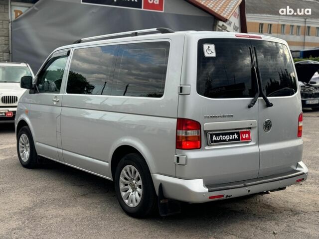 Серый Фольксваген Transporter, объемом двигателя 2.5 л и пробегом 346 тыс. км за 8190 $, фото 6 на Automoto.ua