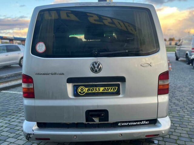 Серый Фольксваген Transporter, объемом двигателя 2.5 л и пробегом 246 тыс. км за 7700 $, фото 5 на Automoto.ua