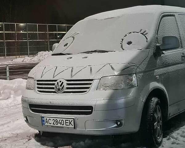 Сірий Фольксваген Transporter, об'ємом двигуна 2.5 л та пробігом 320 тис. км за 9300 $, фото 6 на Automoto.ua