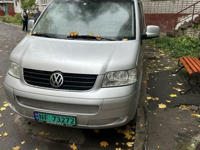 Серый Фольксваген Transporter, объемом двигателя 2.5 л и пробегом 287 тыс. км за 7500 $, фото 4 на Automoto.ua