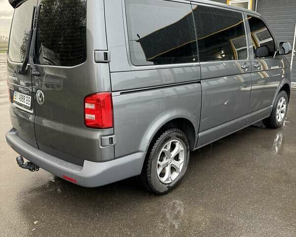 Сірий Фольксваген Transporter, об'ємом двигуна 1.97 л та пробігом 212 тис. км за 13500 $, фото 4 на Automoto.ua