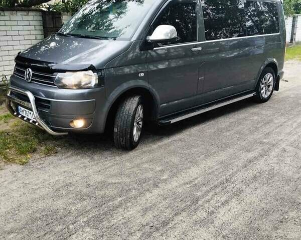 Серый Фольксваген Transporter, объемом двигателя 1.97 л и пробегом 203 тыс. км за 19800 $, фото 7 на Automoto.ua