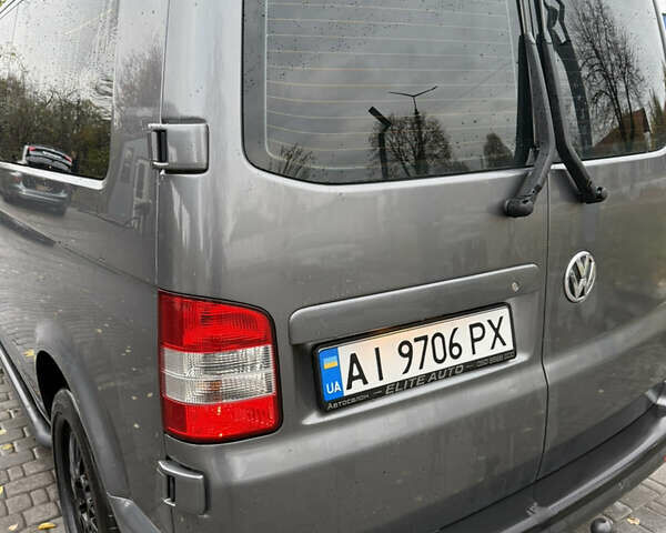 Серый Фольксваген Transporter, объемом двигателя 1.97 л и пробегом 250 тыс. км за 22300 $, фото 16 на Automoto.ua