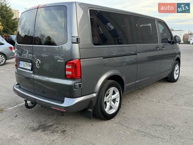 Серый Фольксваген Transporter, объемом двигателя 1.97 л и пробегом 229 тыс. км за 22800 $, фото 5 на Automoto.ua