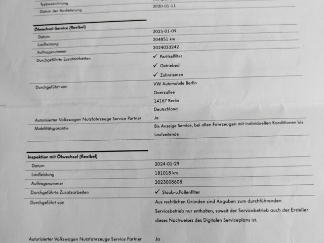 Серый Фольксваген Transporter, объемом двигателя 2 л и пробегом 206 тыс. км за 29999 $, фото 21 на Automoto.ua