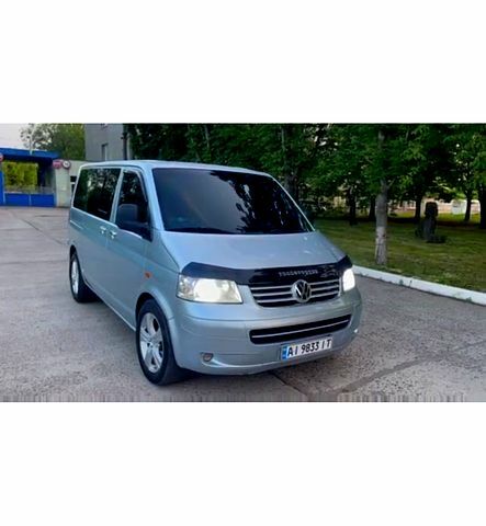 Серый Фольксваген Transporter, объемом двигателя 2.5 л и пробегом 540 тыс. км за 5500 $, фото 1 на Automoto.ua