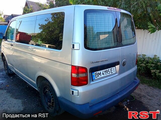 Серый Фольксваген Transporter, объемом двигателя 2.5 л и пробегом 352 тыс. км за 7800 $, фото 2 на Automoto.ua