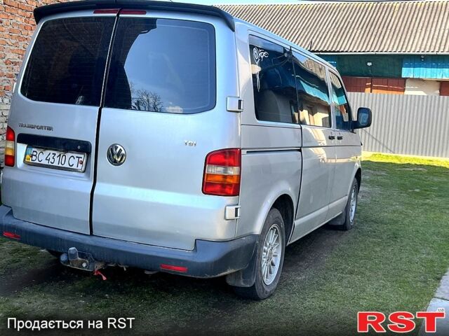 Серый Фольксваген Transporter, объемом двигателя 1.9 л и пробегом 430 тыс. км за 7000 $, фото 3 на Automoto.ua