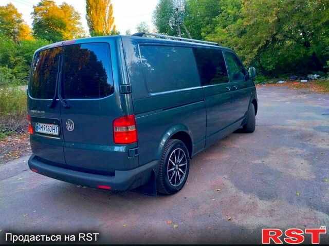 Серый Фольксваген Transporter, объемом двигателя 2.5 л и пробегом 280 тыс. км за 8500 $, фото 5 на Automoto.ua