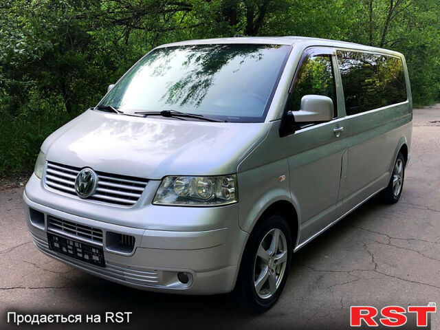 Серый Фольксваген Transporter, объемом двигателя 2.5 л и пробегом 265 тыс. км за 8800 $, фото 6 на Automoto.ua