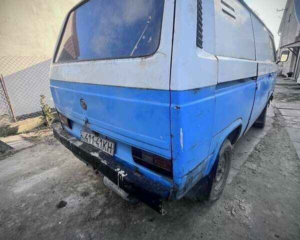 Синий Фольксваген Transporter, объемом двигателя 1.9 л и пробегом 120 тыс. км за 1500 $, фото 1 на Automoto.ua