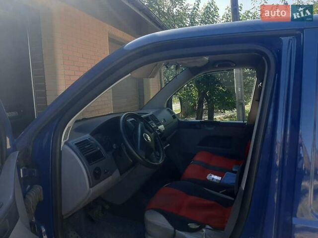 Синій Фольксваген Transporter, об'ємом двигуна 2.5 л та пробігом 316 тис. км за 7499 $, фото 1 на Automoto.ua