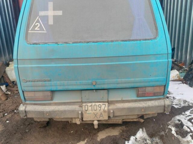 Синий Фольксваген Transporter, объемом двигателя 1.9 л и пробегом 86 тыс. км за 1400 $, фото 3 на Automoto.ua