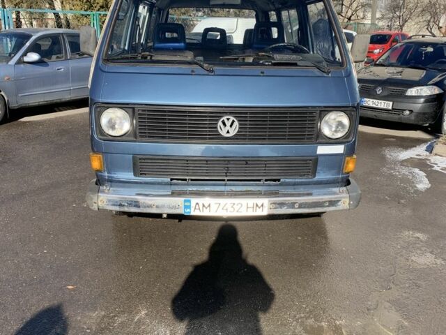 Синій Фольксваген Transporter, об'ємом двигуна 2.1 л та пробігом 100 тис. км за 3800 $, фото 1 на Automoto.ua