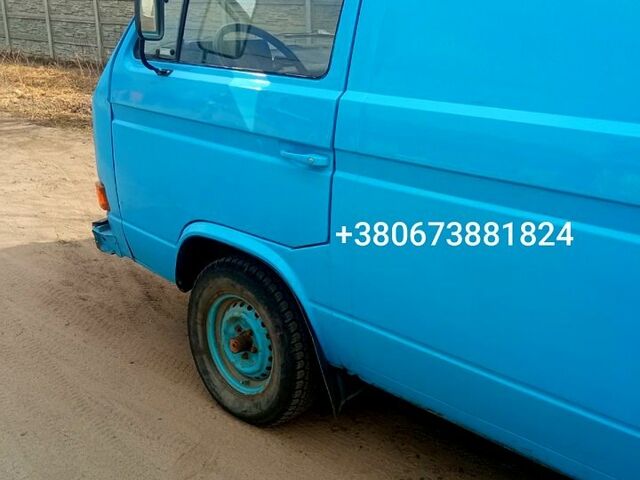 Синий Фольксваген Transporter, объемом двигателя 1.6 л и пробегом 0 тыс. км за 1880 $, фото 2 на Automoto.ua