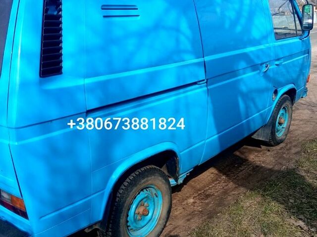 Синий Фольксваген Transporter, объемом двигателя 1.6 л и пробегом 0 тыс. км за 1880 $, фото 1 на Automoto.ua