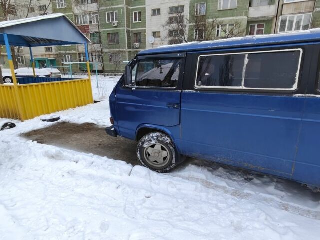 Фольксваген Transporter 1990 у Сумах на Automoto.ua Синій Фольксваген Transporter, об'ємом двигуна 1.9 л та пробігом 50 тис. км за 3500 $, фото 3 на Automoto.ua