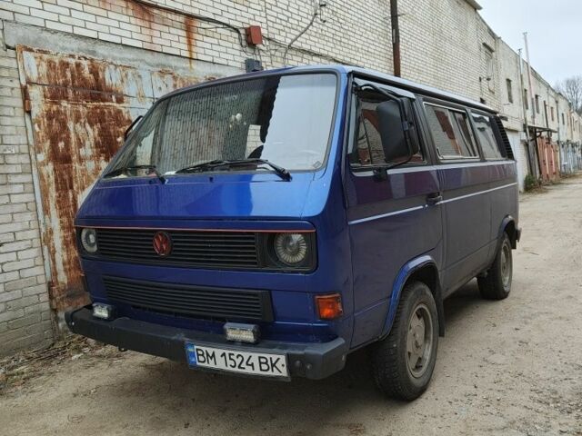 Фольксваген Transporter 1990 у Сумах на Automoto.ua Синій Фольксваген Transporter, об'ємом двигуна 1.9 л та пробігом 50 тис. км за 3500 $, фото 1 на Automoto.ua