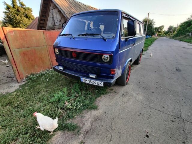Синий Фольксваген Transporter, объемом двигателя 1.9 л и пробегом 50 тыс. км за 3500 $, фото 5 на Automoto.ua