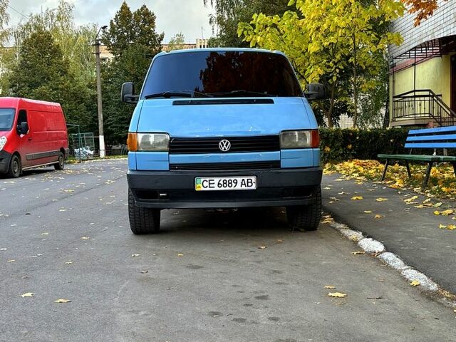 Синий Фольксваген Transporter, объемом двигателя 1.9 л и пробегом 300 тыс. км за 3000 $, фото 4 на Automoto.ua