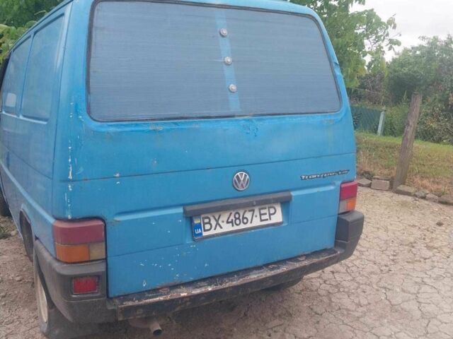 Синий Фольксваген Transporter, объемом двигателя 2.4 л и пробегом 643 тыс. км за 2300 $, фото 7 на Automoto.ua