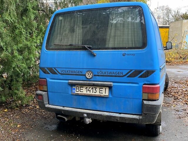 Синий Фольксваген Transporter, объемом двигателя 2 л и пробегом 0 тыс. км за 3000 $, фото 3 на Automoto.ua