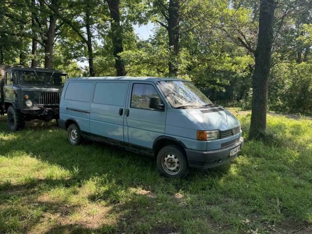 Синий Фольксваген Transporter, объемом двигателя 1.9 л и пробегом 320 тыс. км за 4200 $, фото 1 на Automoto.ua