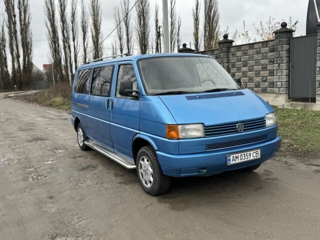 Синий Фольксваген Transporter, объемом двигателя 1.9 л и пробегом 290 тыс. км за 4500 $, фото 2 на Automoto.ua