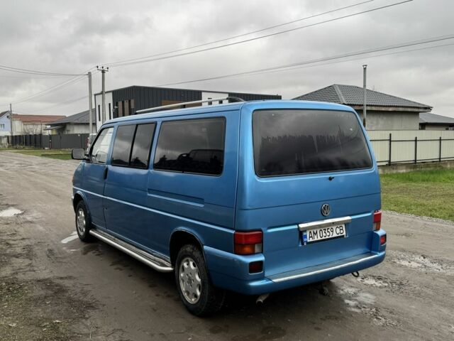 Синий Фольксваген Transporter, объемом двигателя 1.9 л и пробегом 290 тыс. км за 4500 $, фото 5 на Automoto.ua