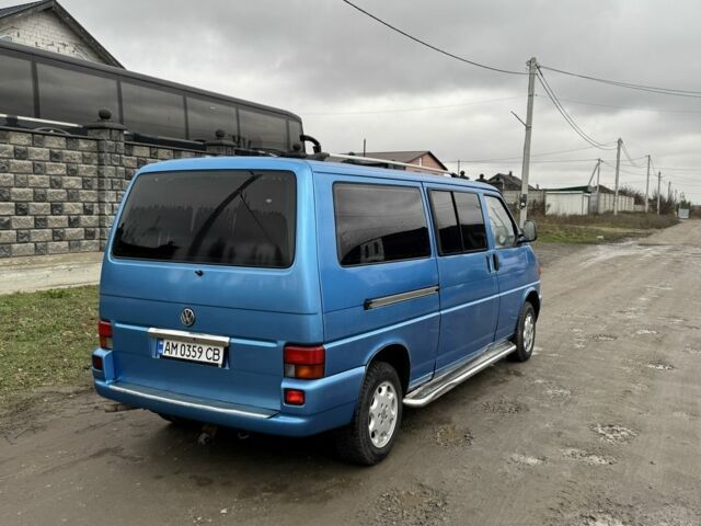 Синий Фольксваген Transporter, объемом двигателя 1.9 л и пробегом 290 тыс. км за 4500 $, фото 3 на Automoto.ua