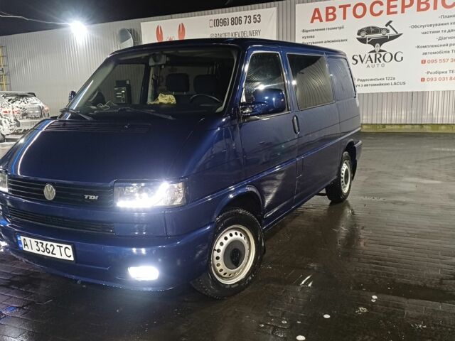 Синий Фольксваген Transporter, объемом двигателя 2.5 л и пробегом 480 тыс. км за 8500 $, фото 1 на Automoto.ua