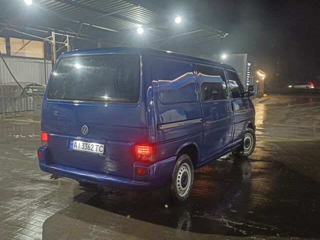 Синий Фольксваген Transporter, объемом двигателя 2.5 л и пробегом 480 тыс. км за 8500 $, фото 5 на Automoto.ua