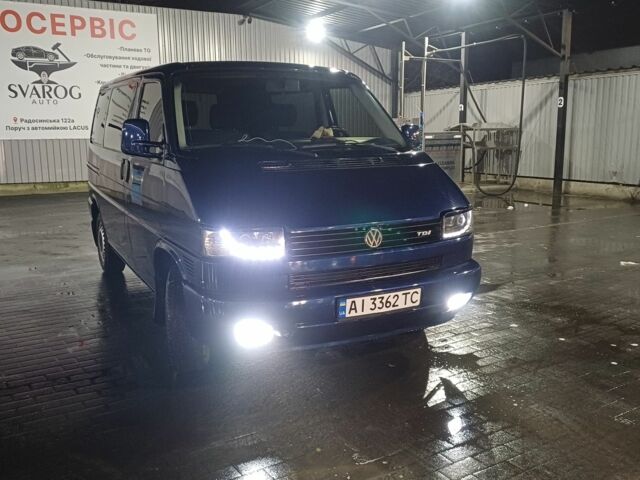 Синий Фольксваген Transporter, объемом двигателя 2.5 л и пробегом 480 тыс. км за 8500 $, фото 4 на Automoto.ua