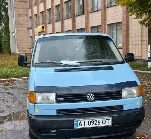 Синий Фольксваген Transporter, объемом двигателя 2.5 л и пробегом 222 тыс. км за 4500 $, фото 1 на Automoto.ua